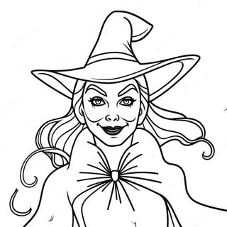 Wicked Witch Coloring Page 33001-17276