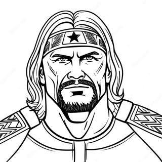 Wwe Coloring Page 33021-17290