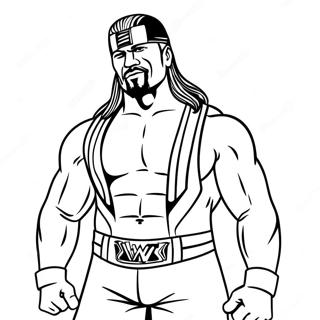 Wwe Coloring Page 33021-17291