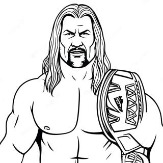 Wwe Coloring Page 33021-17292