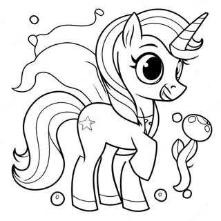 My Little Pony Mermaid Coloring Pages