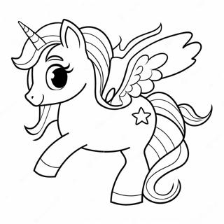 My Little Pony Mermaid Coloring Page 33051-17316