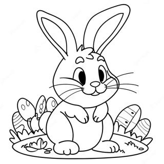 Easter Bunny Coloring Page 33091-17346