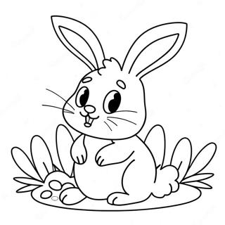 Easter Bunny Coloring Page 33091-17348