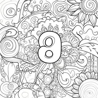 Numbers Coloring Page 3309-2692