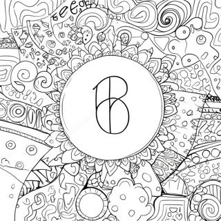 Colorful Numbers Coloring Page 3310-2694