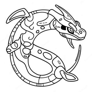 Rayquaza Coloring Page 33111-17363