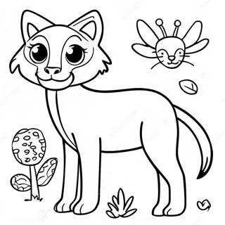 Colorful South American Animals Coloring Page 33132-17384