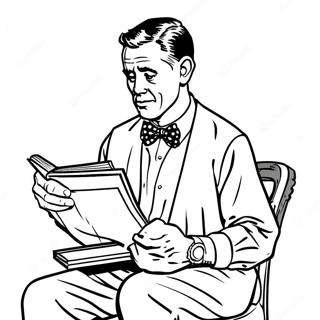 Norman Rockwell Coloring Page 33171-17410