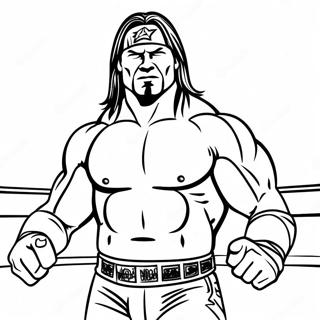 Dynamic Wwe Wrestlers Coloring Page 33182-17424