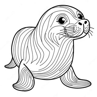 Sea Lion Coloring Page 33211-17443