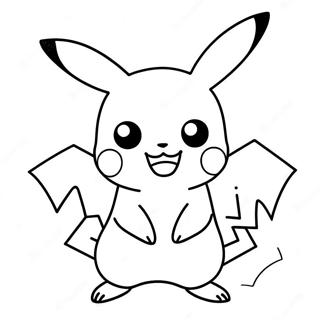 Among Us Pikachu Coloring Page 33221-17452