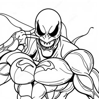 Evil Anti Venom Coloring Page 33272-17493