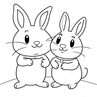 Max And Ruby Coloring Pages