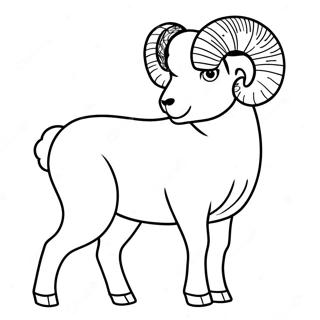 Rams Coloring Page 33351-17555