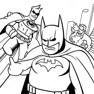 Batman Animated Series Coloring Page 33361-17563