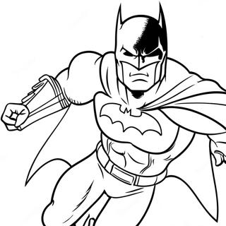 Batman In Action Coloring Page 33362-17565