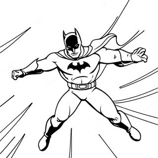 Batman In Action Coloring Page 33362-17567