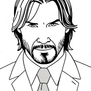 John Wick Coloring Pages