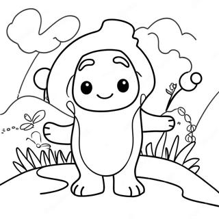 Wobbly Life Character Adventures Coloring Page 33432-17621