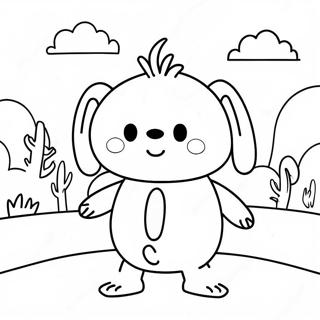 Wobbly Life Character Adventures Coloring Page 33432-17624