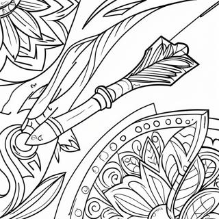 Arrow Coloring Page 33501-17674