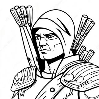 Arrow Coloring Page 33501-17675