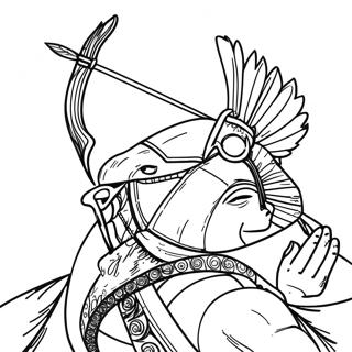 Arrow Coloring Page 33501-17676