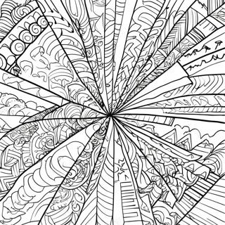 Colorful Arrow Patterns Coloring Page 33502-17677