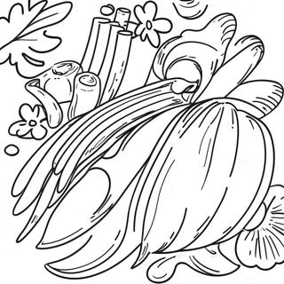 Pasta Coloring Pages