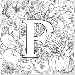 Alphabet For Adults Coloring Page 33521-17690