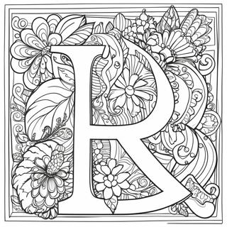 Alphabet For Adults Coloring Page 33521-17691