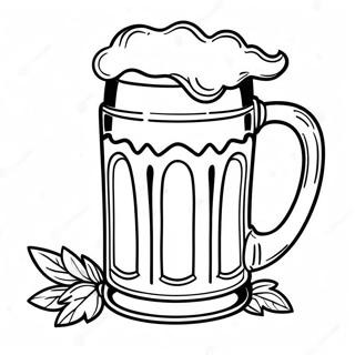 Fun Oktoberfest Beer Mug Coloring Page 33532-17703