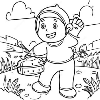 Field Day Coloring Page 33571-17731