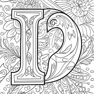 Letter J Coloring Page 3359-2731