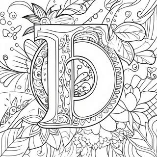 Letter J Coloring Page 3359-2732