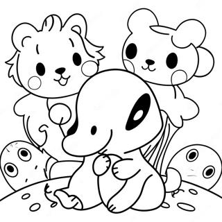 Sick Animal Friends Coloring Page 33612-17765