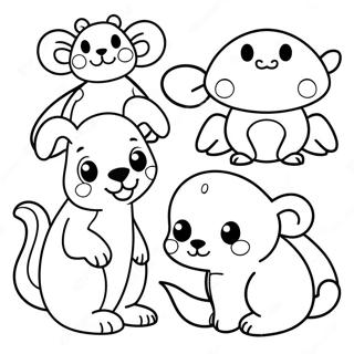 Sick Animal Friends Coloring Page 33612-17766