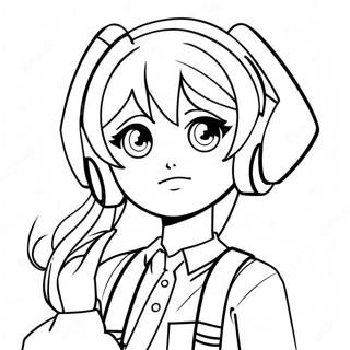 Vocaloid Coloring Page 33641-17786