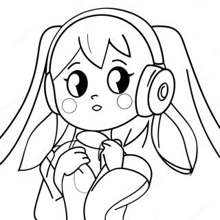 Vocaloid Coloring Page 33641-17788