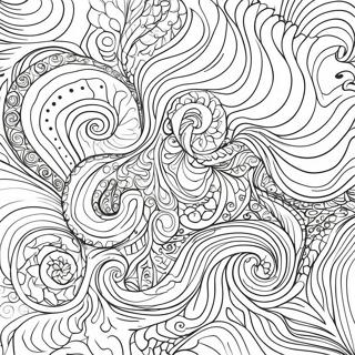 Swirled Marble Patterns Coloring Page 33652-17798