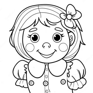 Raggedy Ann Coloring Page 33671-17810