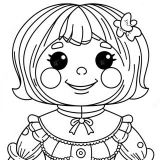 Raggedy Ann Coloring Page 33671-17811