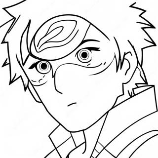 Minato With Rasengan Coloring Page 33682-17822