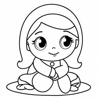 Religious Precious Moments Coloring Page 33691-17827