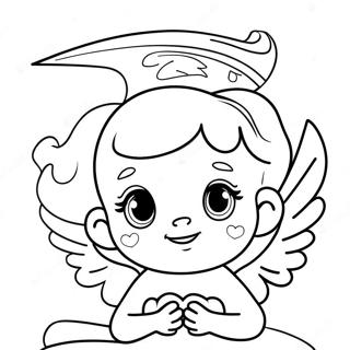 Precious Moments Angel Coloring Page 33692-17831