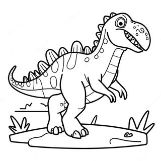 Spinosaurus Coloring Pages