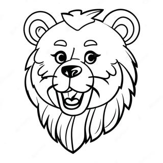 Memphis Grizzlies Mascot Coloring Page 33712-17846