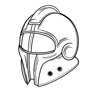 Helmet Coloring Page 33731-17858