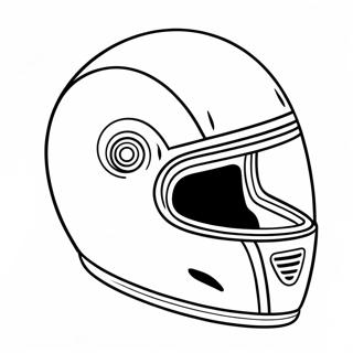 Cool Racing Helmet Coloring Page 33732-17861